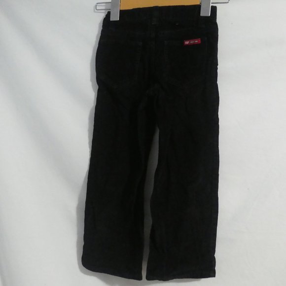 BABY GAP | Toddler 4 Years | Loose Fit | Black Cords | Corduroy Pants | GUC - Picture 2 of 16